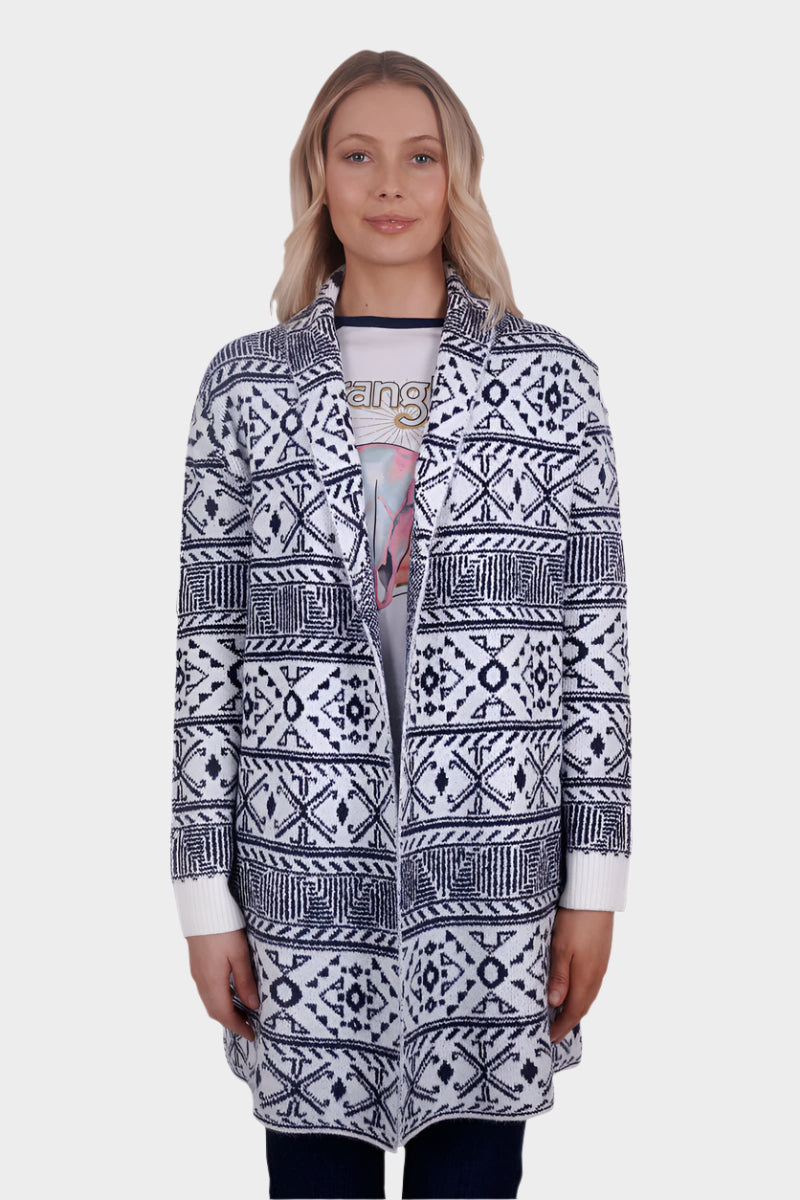 Wrangler Womens Tula Knitted Cardigan (Navy)