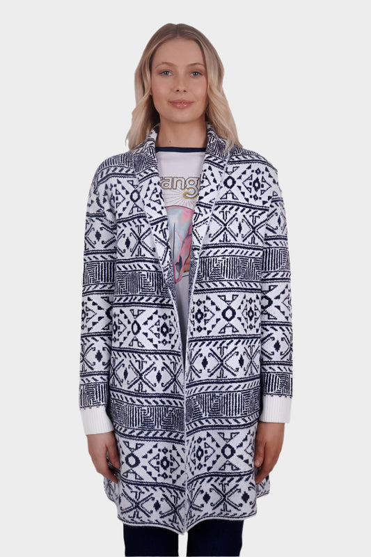 Wrangler Womens Tula Knitted Cardigan (Navy)
