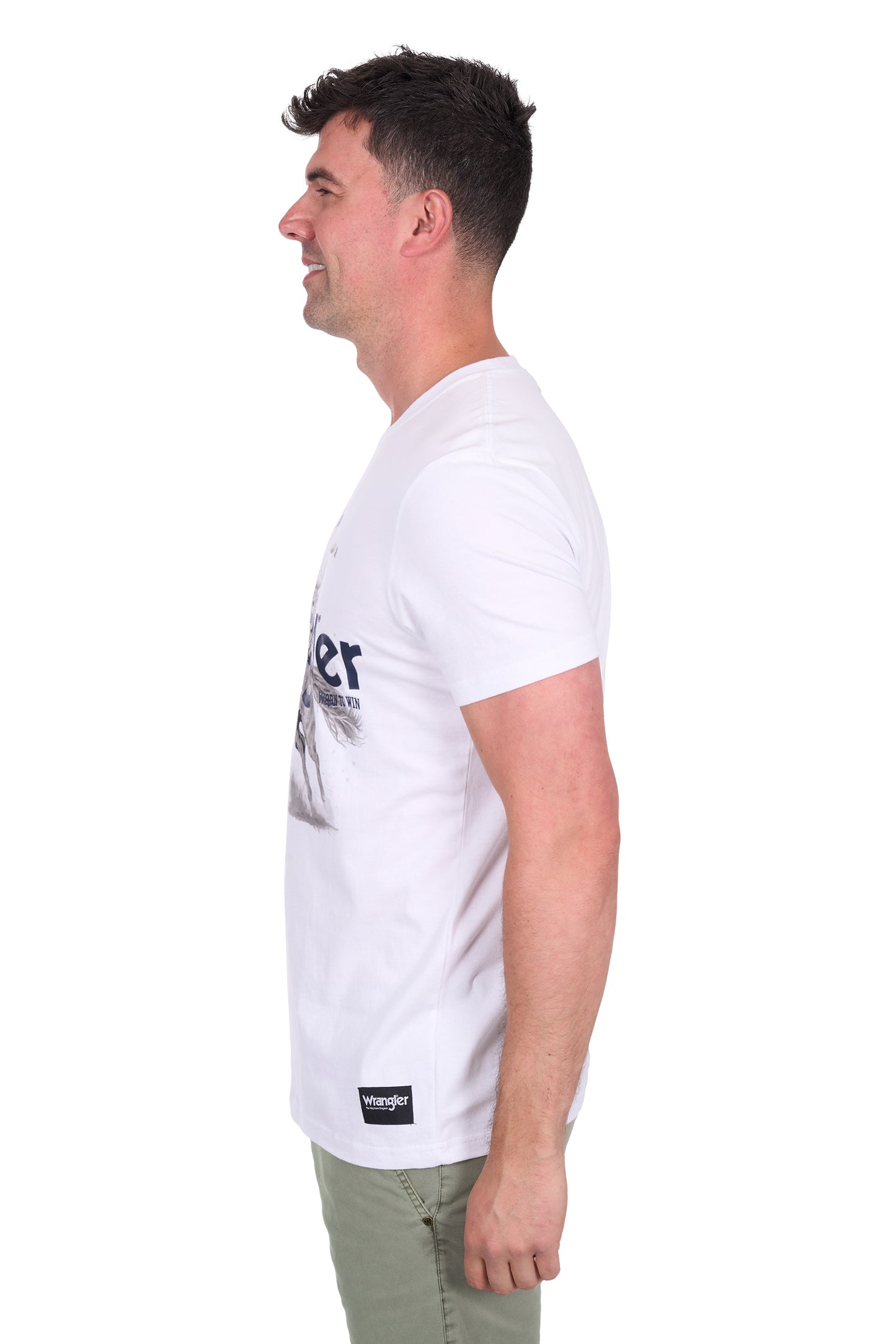Wrangler Men's LANCE SS Tee - White