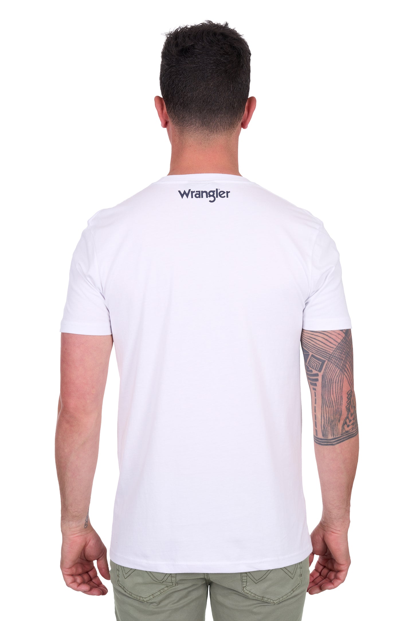 Wrangler Men's LANCE SS Tee - White
