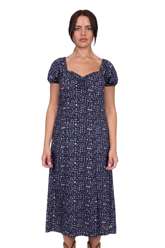 Wrangler Women's BETH SS Dress - Navy