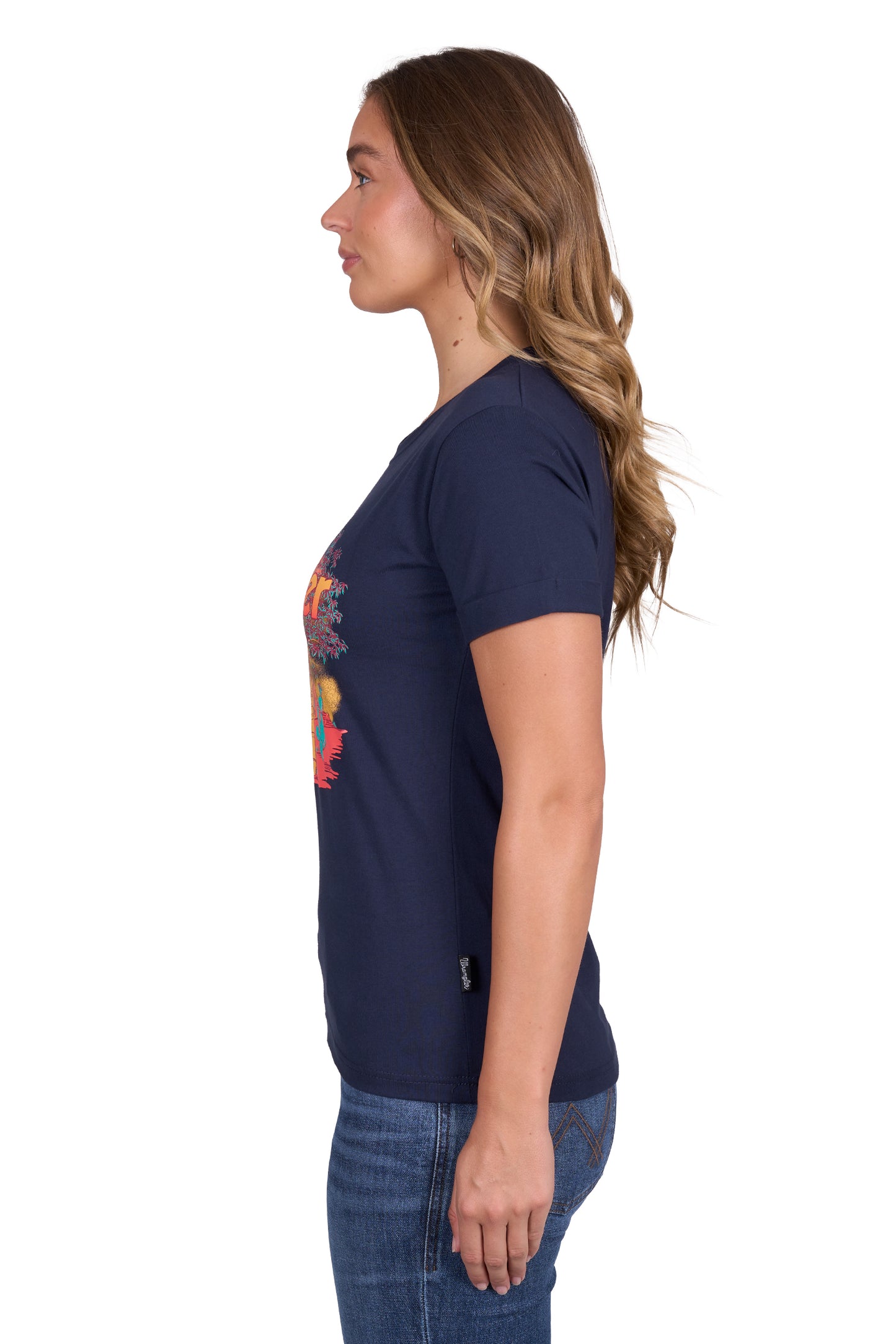 Wrangler Women's LOTTIE SS Tee - Navy
