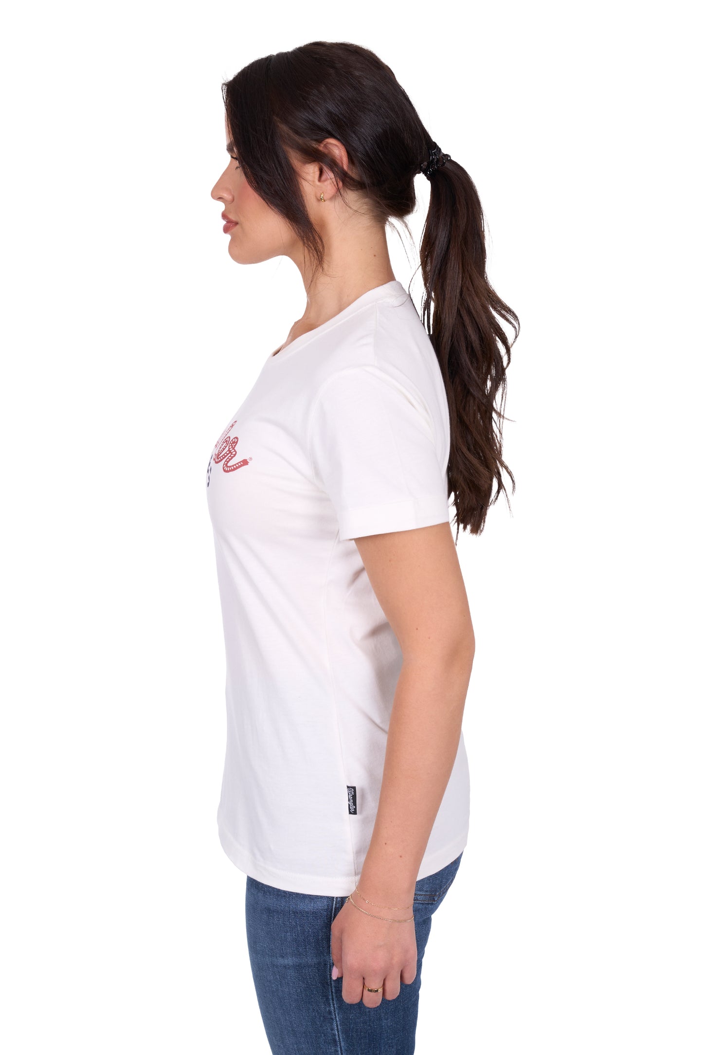 Wrangler Women's PIPER SS Tee - Cream