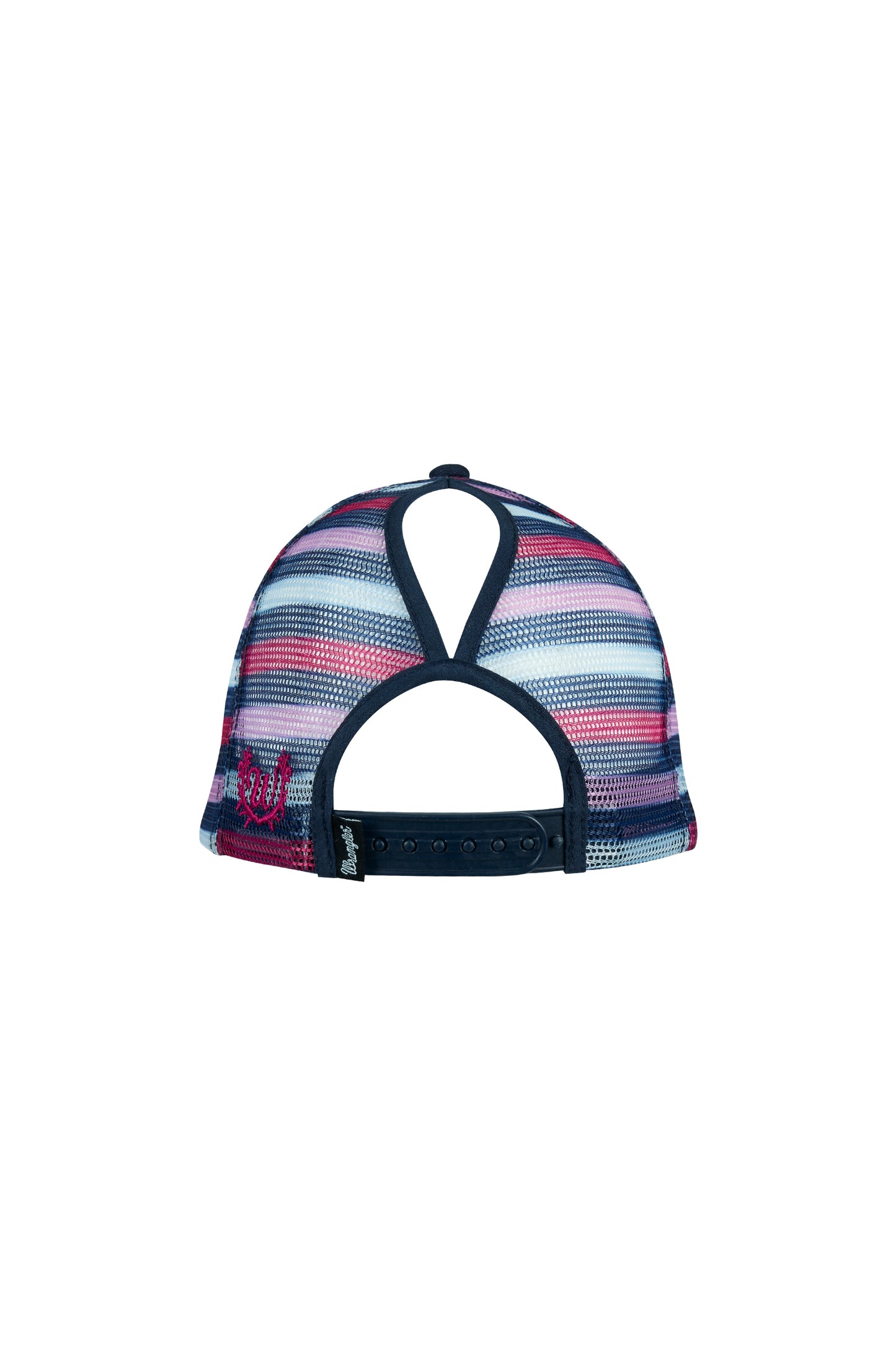 Wrangler ELIZA HP PONYTAIL TRUCKER Cap - Navy/Pink