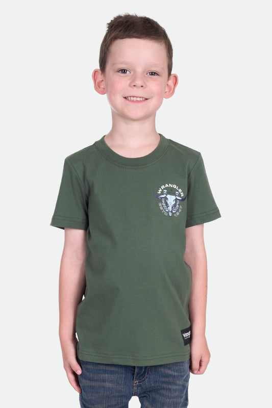 Wrangler Boy's HENRY SS Tee - Cypress