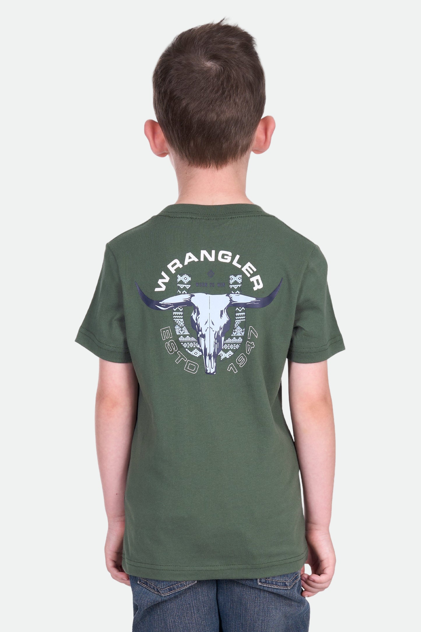 Wrangler Boy's HENRY SS Tee - Cypress