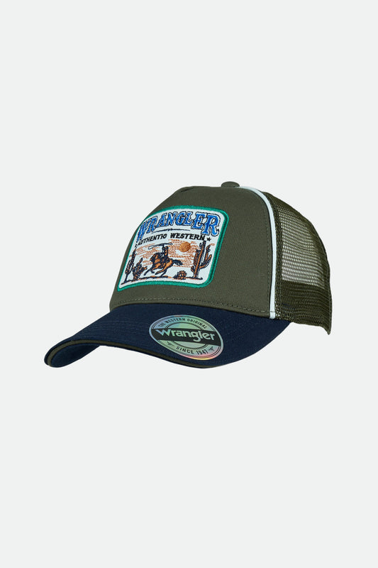 Wrangler Kid's ANDY TRUCKER Cap - Cypress/Navy
