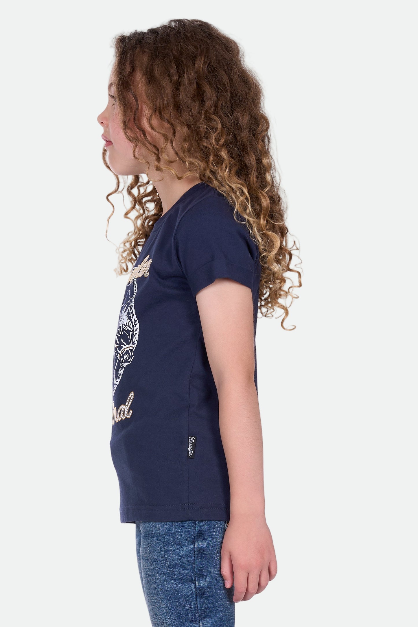 Wrangler Girl's GLENDA SS Tee - Navy