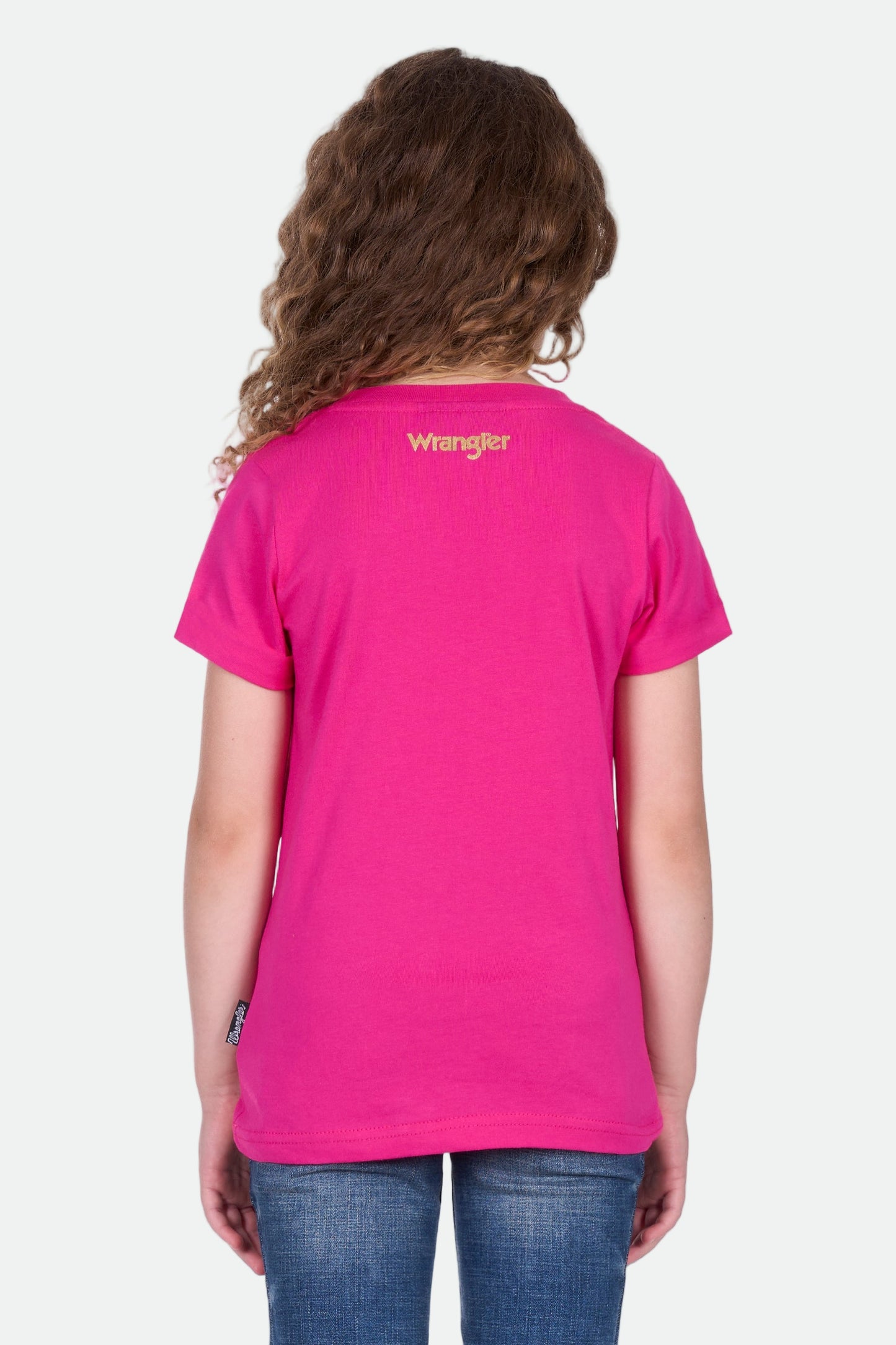 Wrangler Girl's DELILA SS Tee - Hot Pink