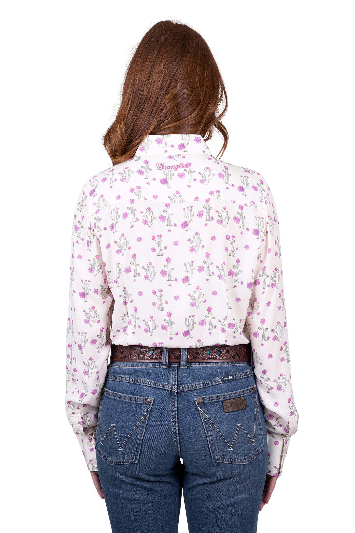 Wrangler Womens VALERIE LS SHIRT - IVORY