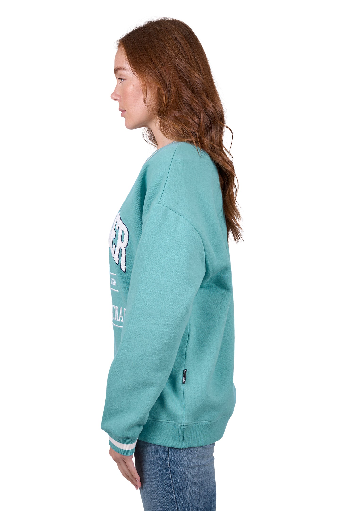 Wrangler Womens TABITHA CREW - TURQUOISE