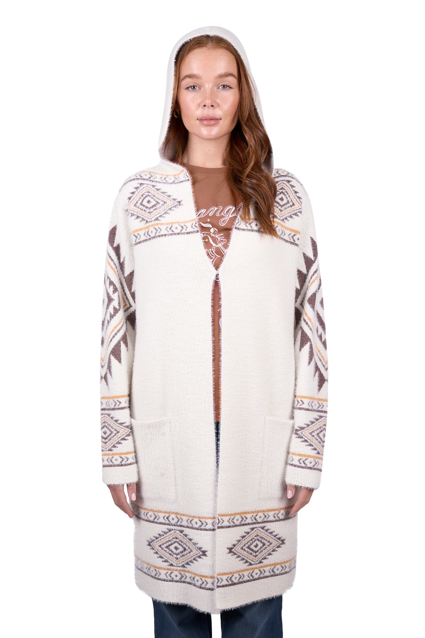 Wrangler WMNS ERICA CARDIGAN - CREAM