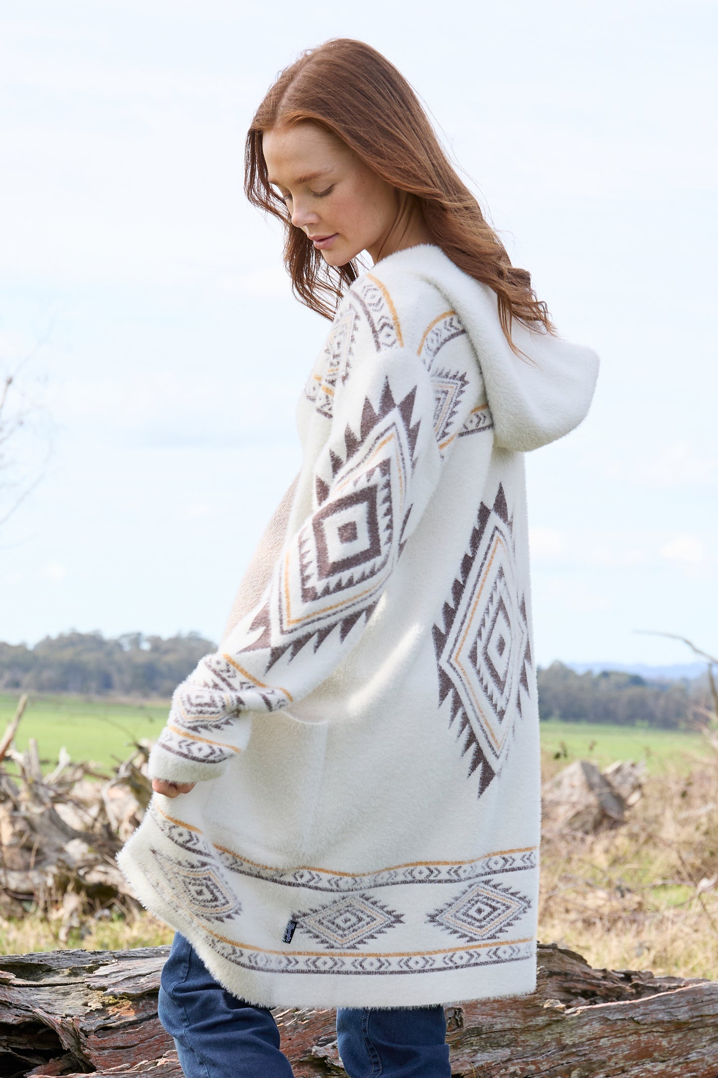 Wrangler WMNS ERICA CARDIGAN - CREAM