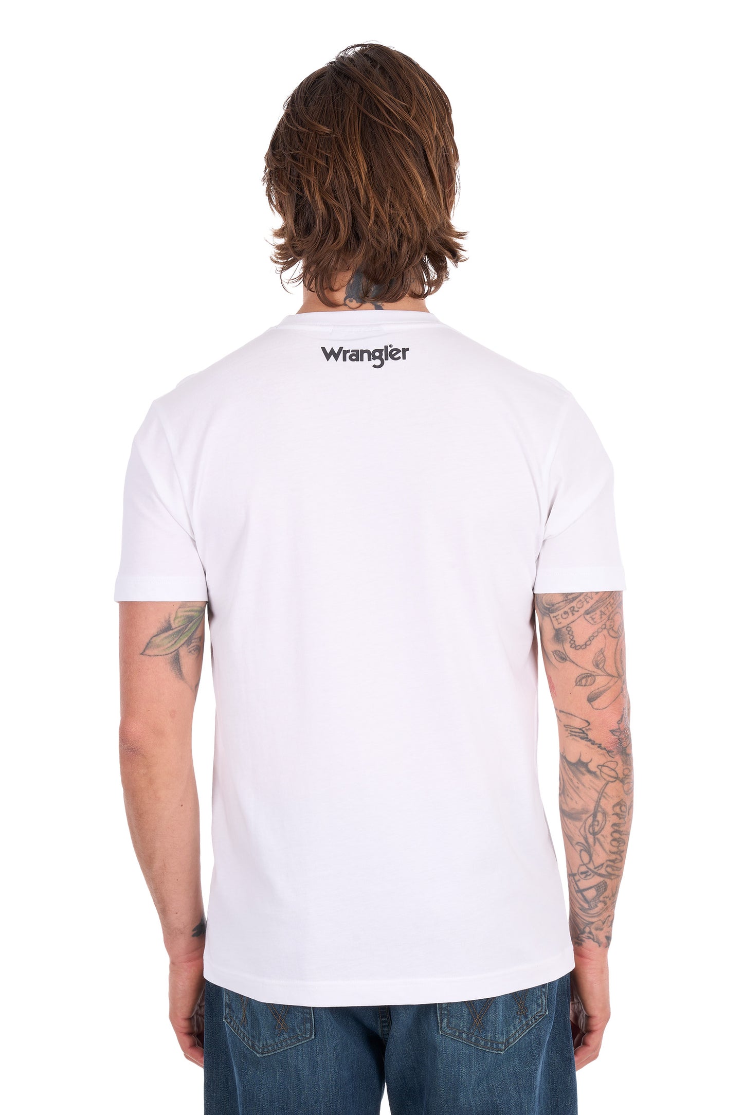 Wrangler Men's Michael Short Sleeve Tee - White