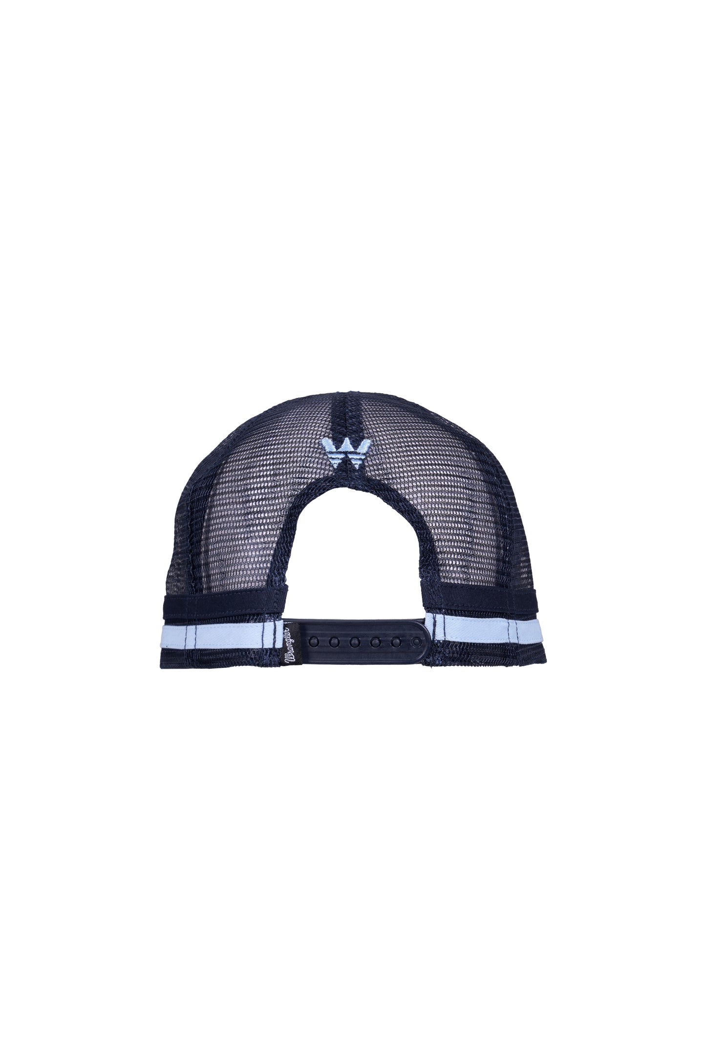 Wrangler Men’s Hank HP Trucker Cap - Navy/Light Blue