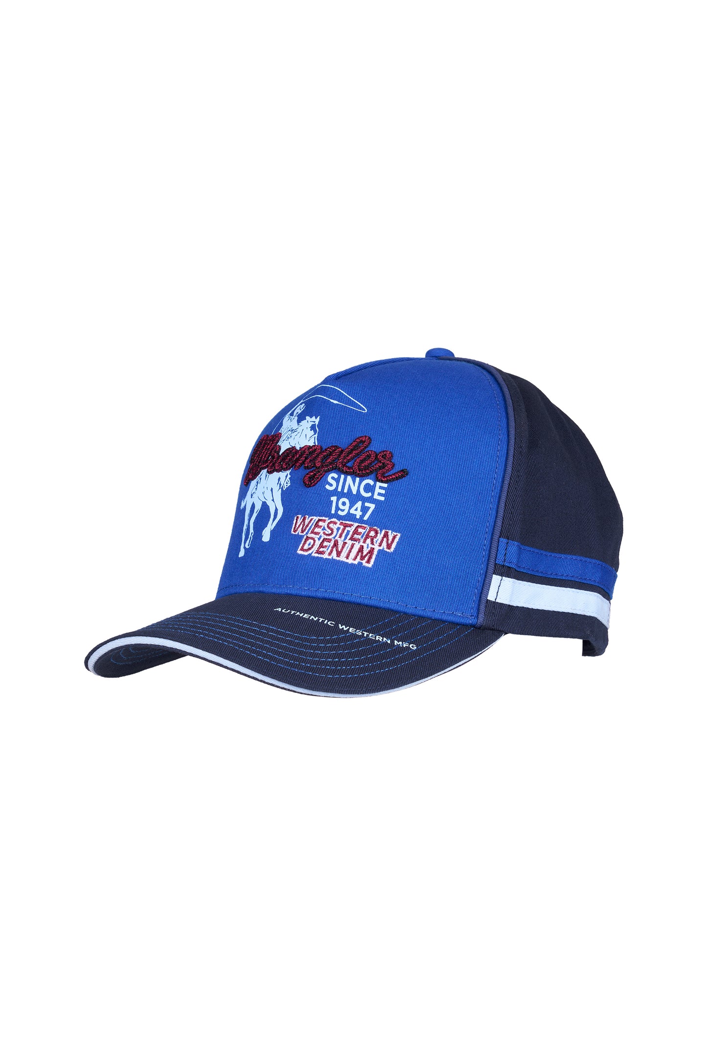Wrangler Men’s Wade HP Full Back Cap - Blue/Navy