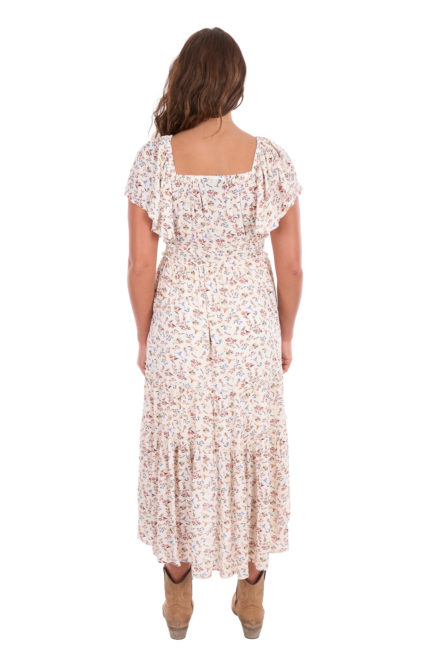 Wrangler Women's Renee Short Sleeve Dress – Cream