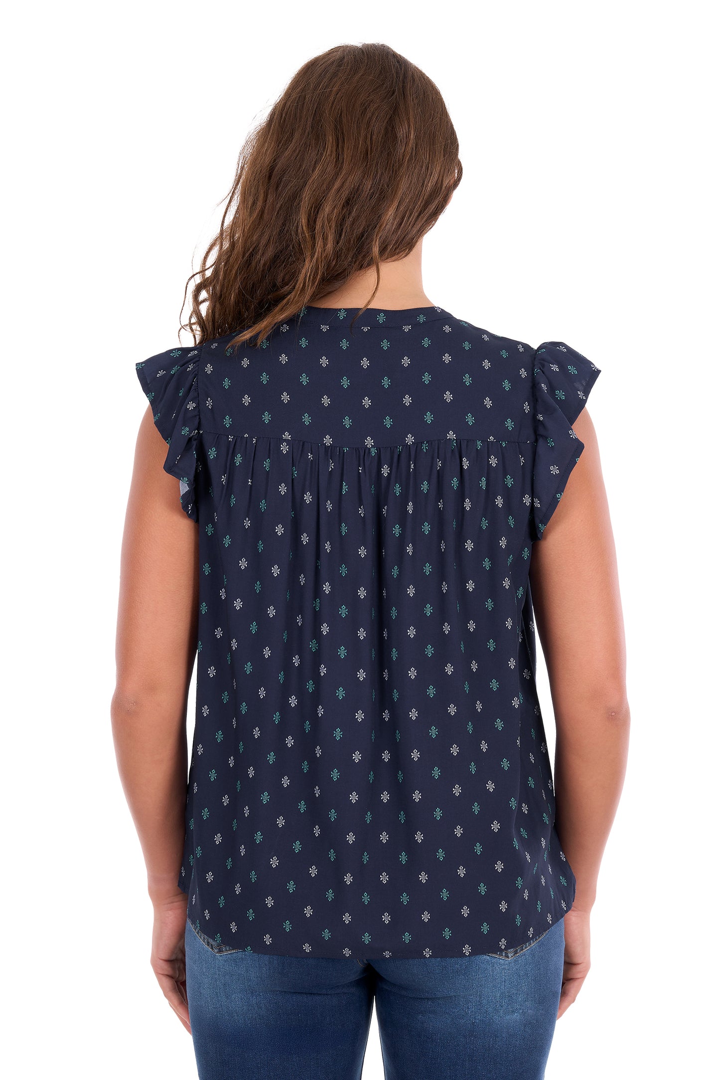 Wrangler Women's Stella Long Sleeve Blouse – Black