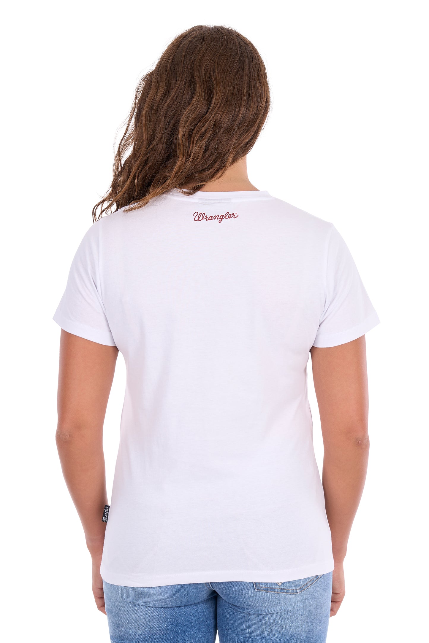 Wrangler Women's Gwen Short Sleeve Tee – White