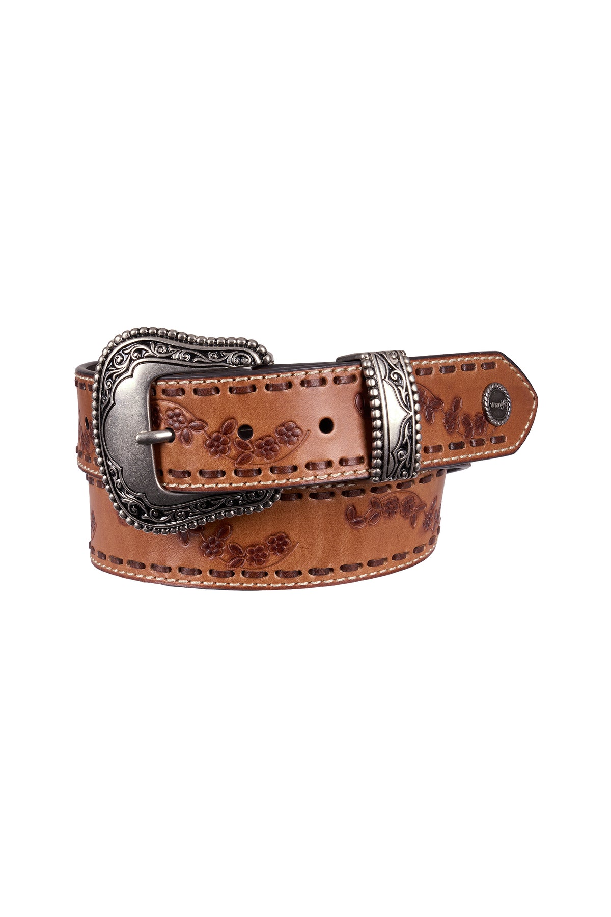 Wrangler Women’s Belt ‘Silvie’ Leather Light Tan