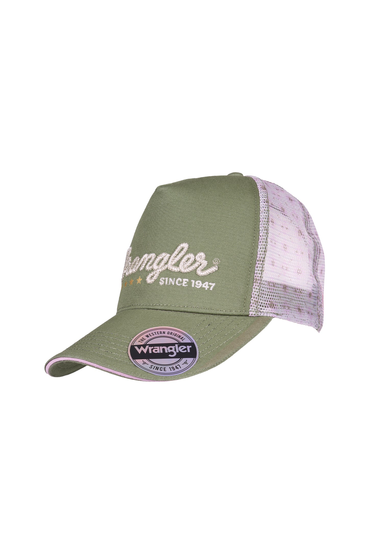 Wrangler Women's Lucy HP Ponytail Trucker Cap