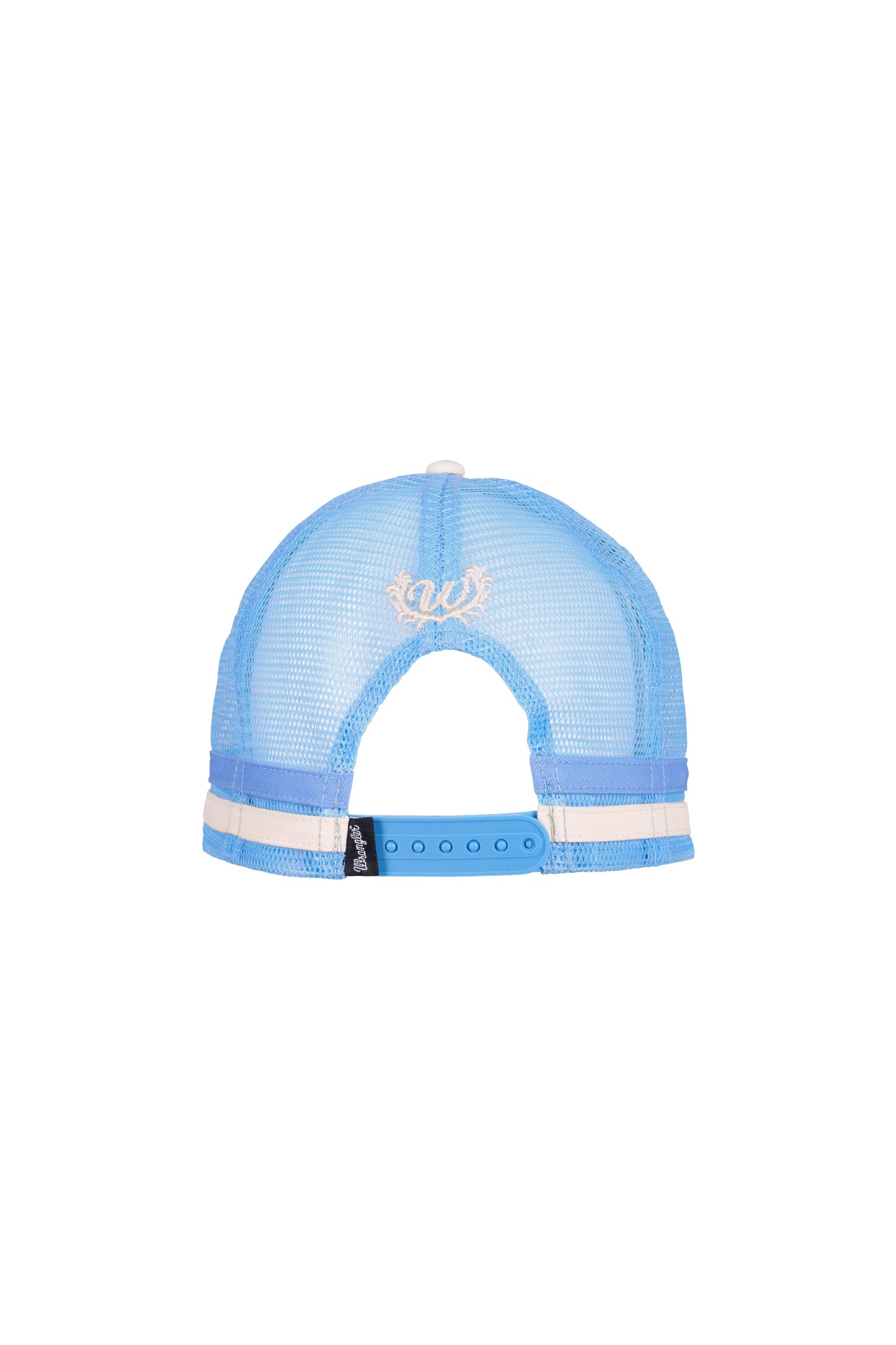 Wrangler Women’s Josie HP Trucker Cap - Cream/Light Blue
