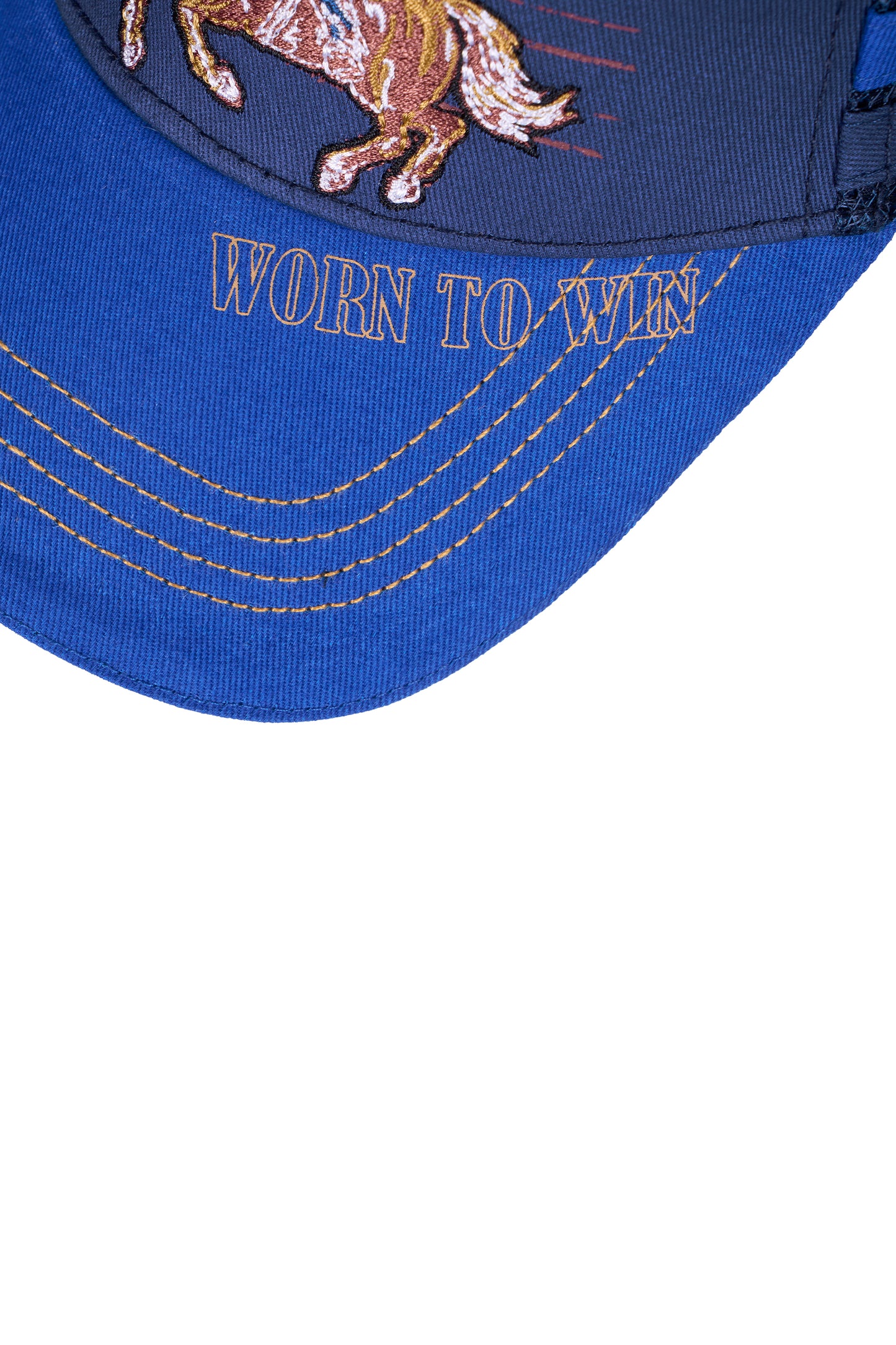 Wrangler Boy's Abe Trucker Cap - Navy/Blue