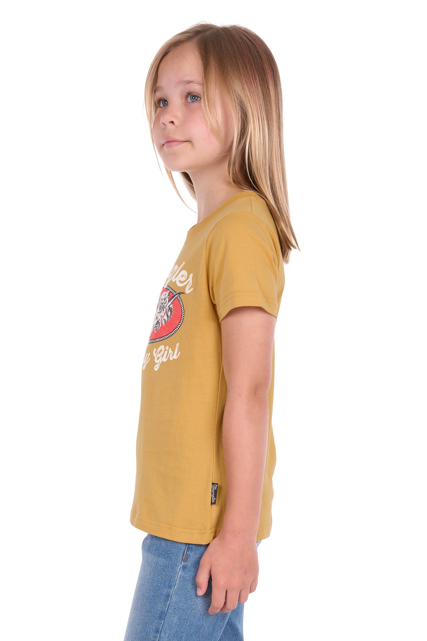 Wrangler Girls' Macie Short Sleeve Tee – Sunset