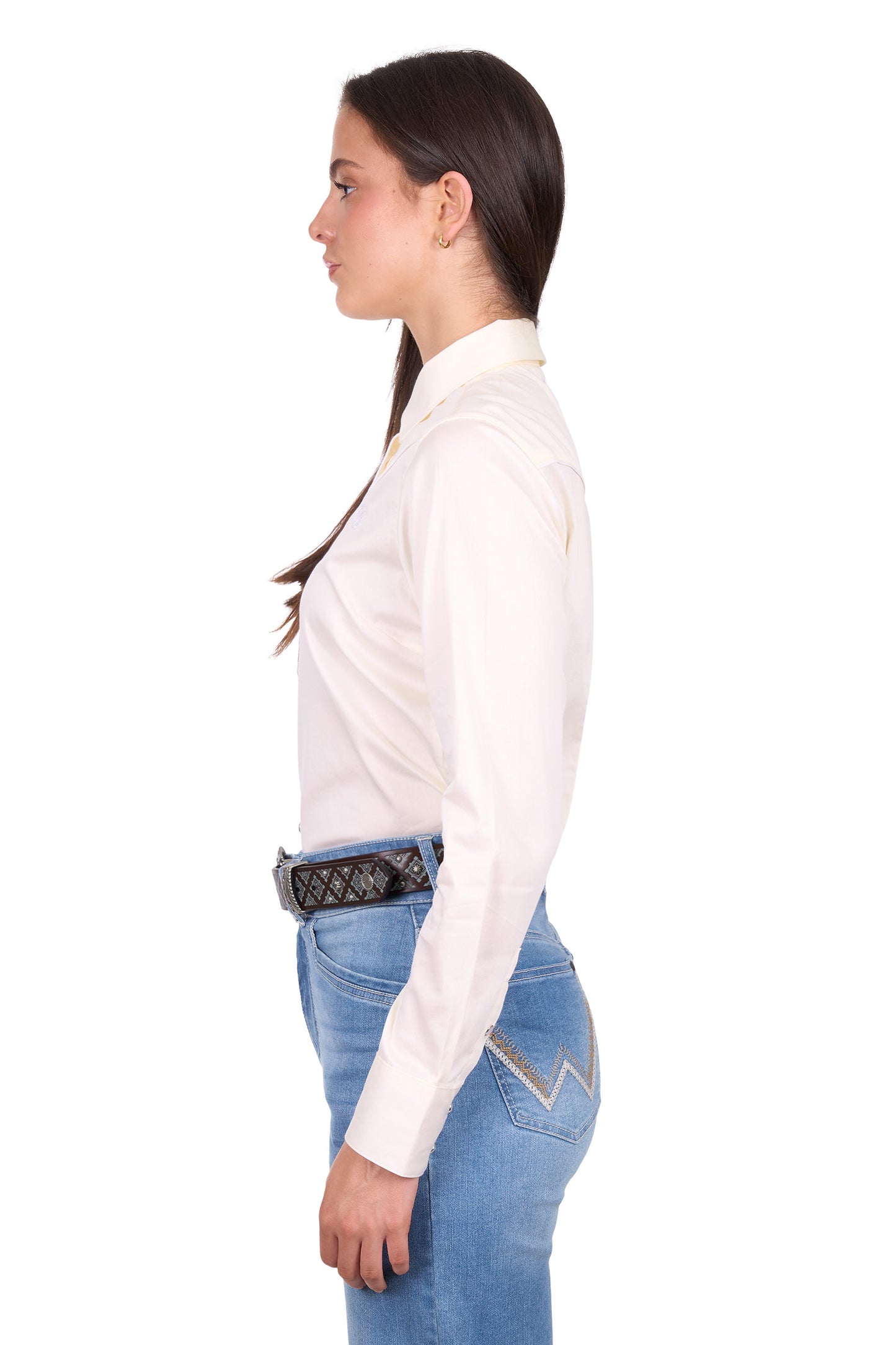 Wrangler Women's Bridget Western Long Sleeve Shirt