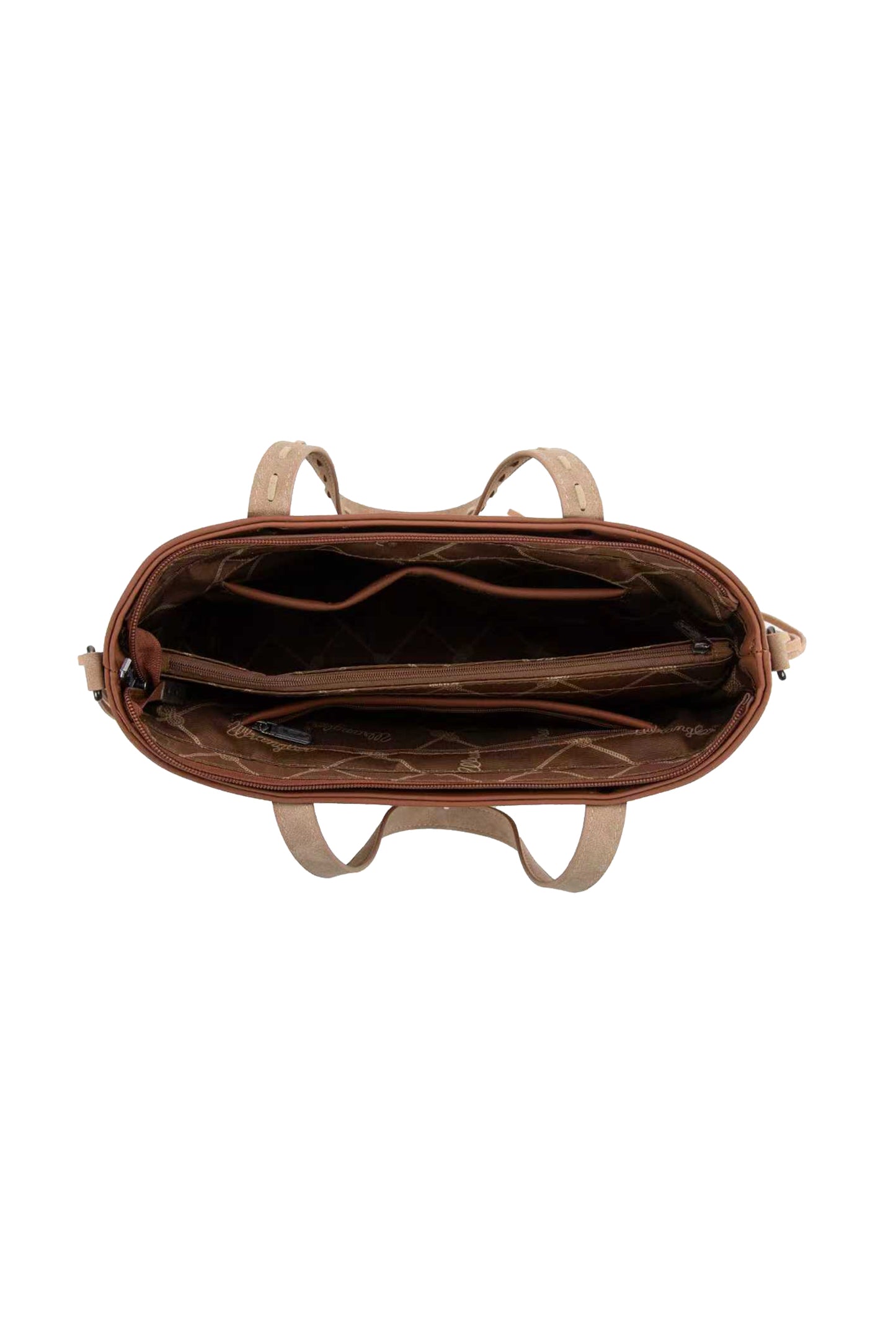 Wrangler Ladies Indiana Fringe Tote Bag - Tan