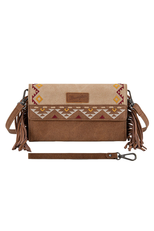 Wrangler Ladies Indiana Wallet Clutch Bag - Tan