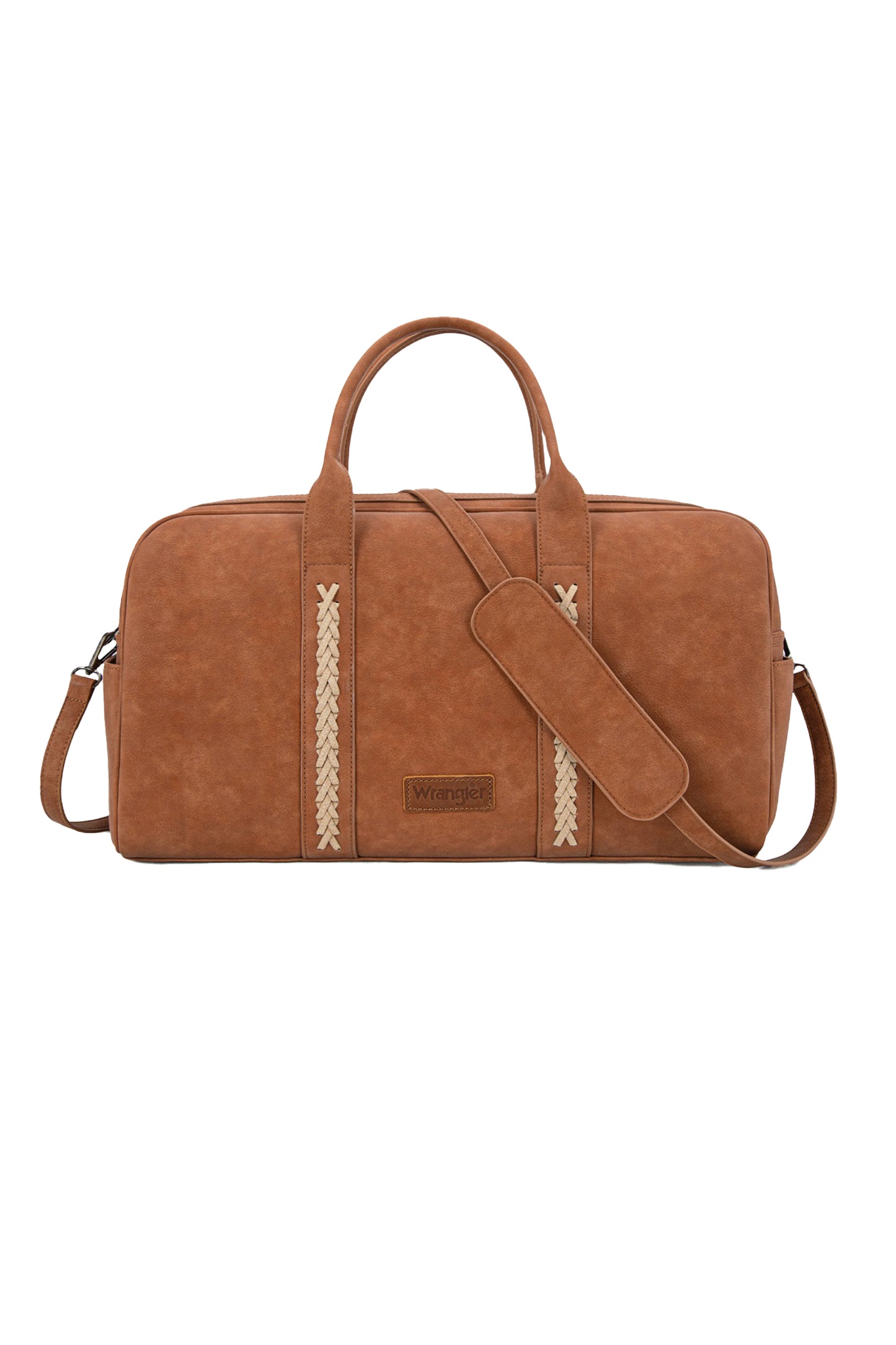 Wrangler Ladies Whipstitch Duffle Bag - Tan