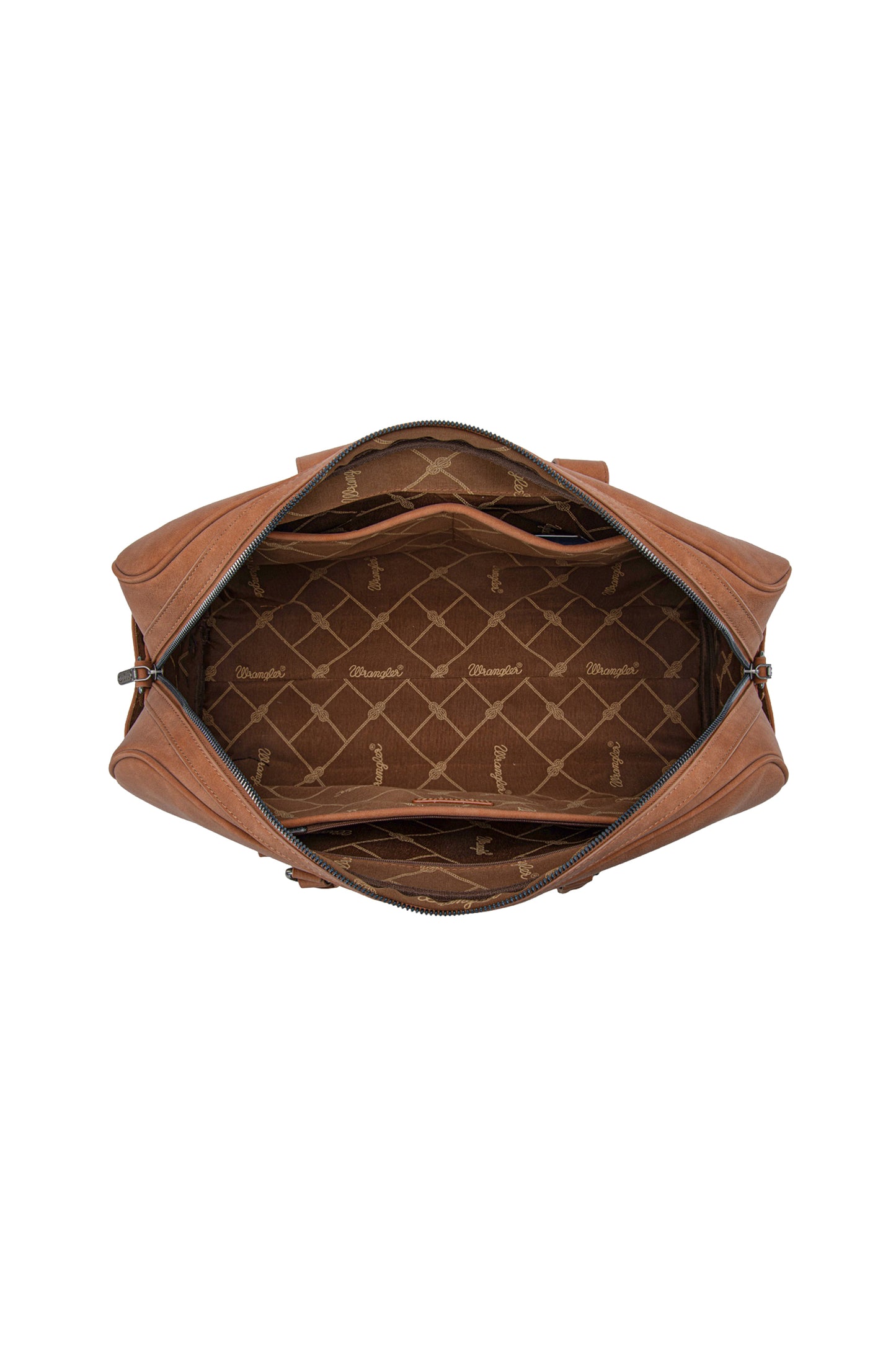 Wrangler Ladies Whipstitch Duffle Bag - Tan