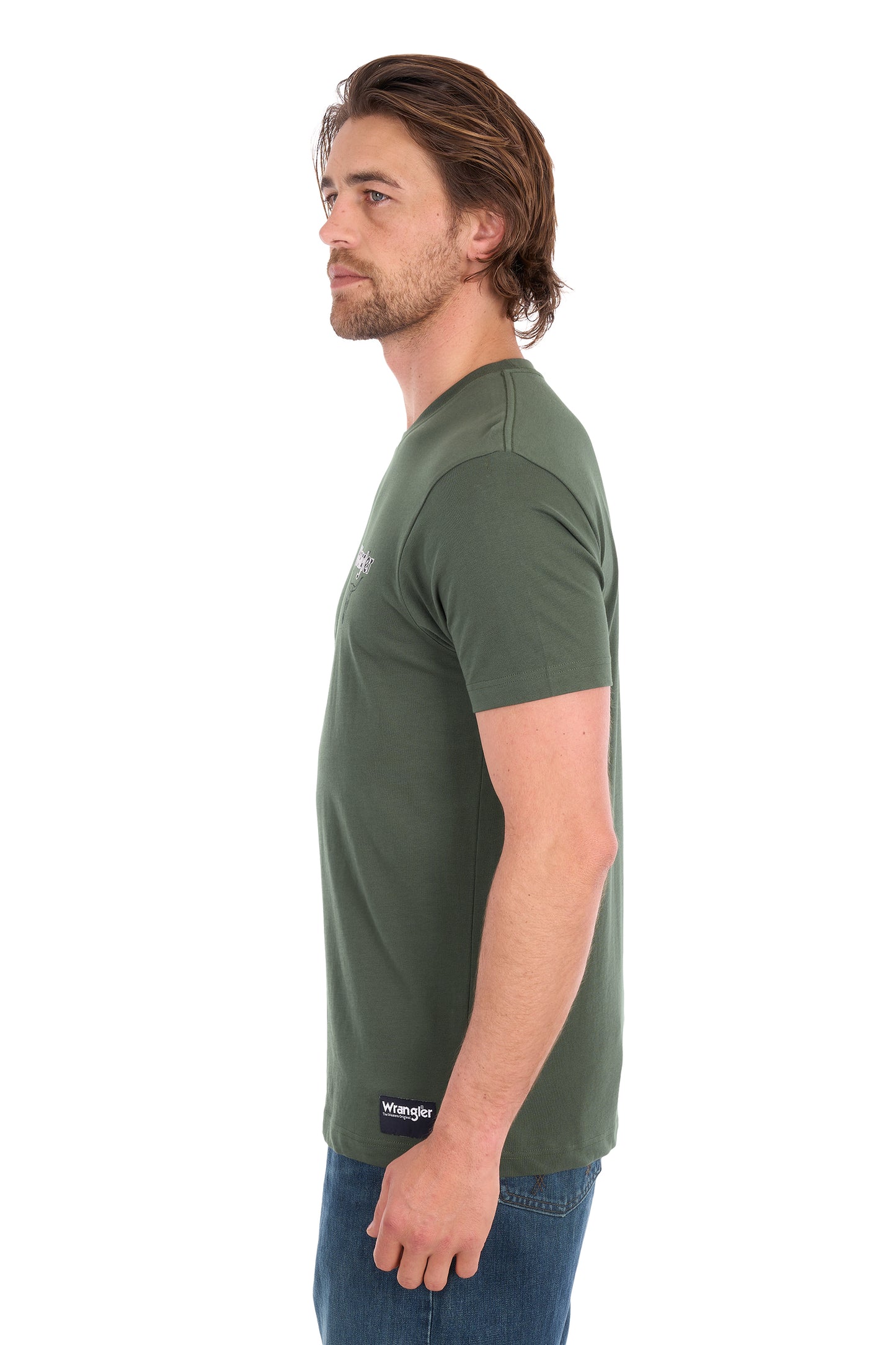 Wrangler Men's Jay Short Sleeve Tee - Cypress