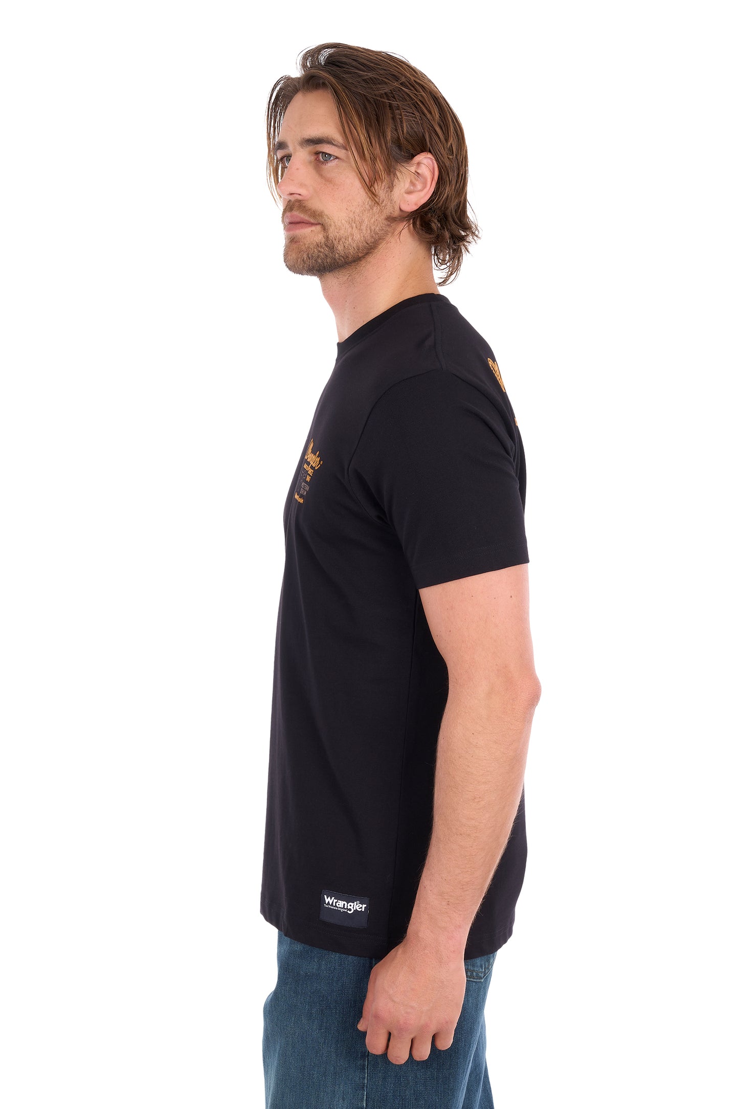 Wrangler Men's Robert Short Sleeve Tee - Black