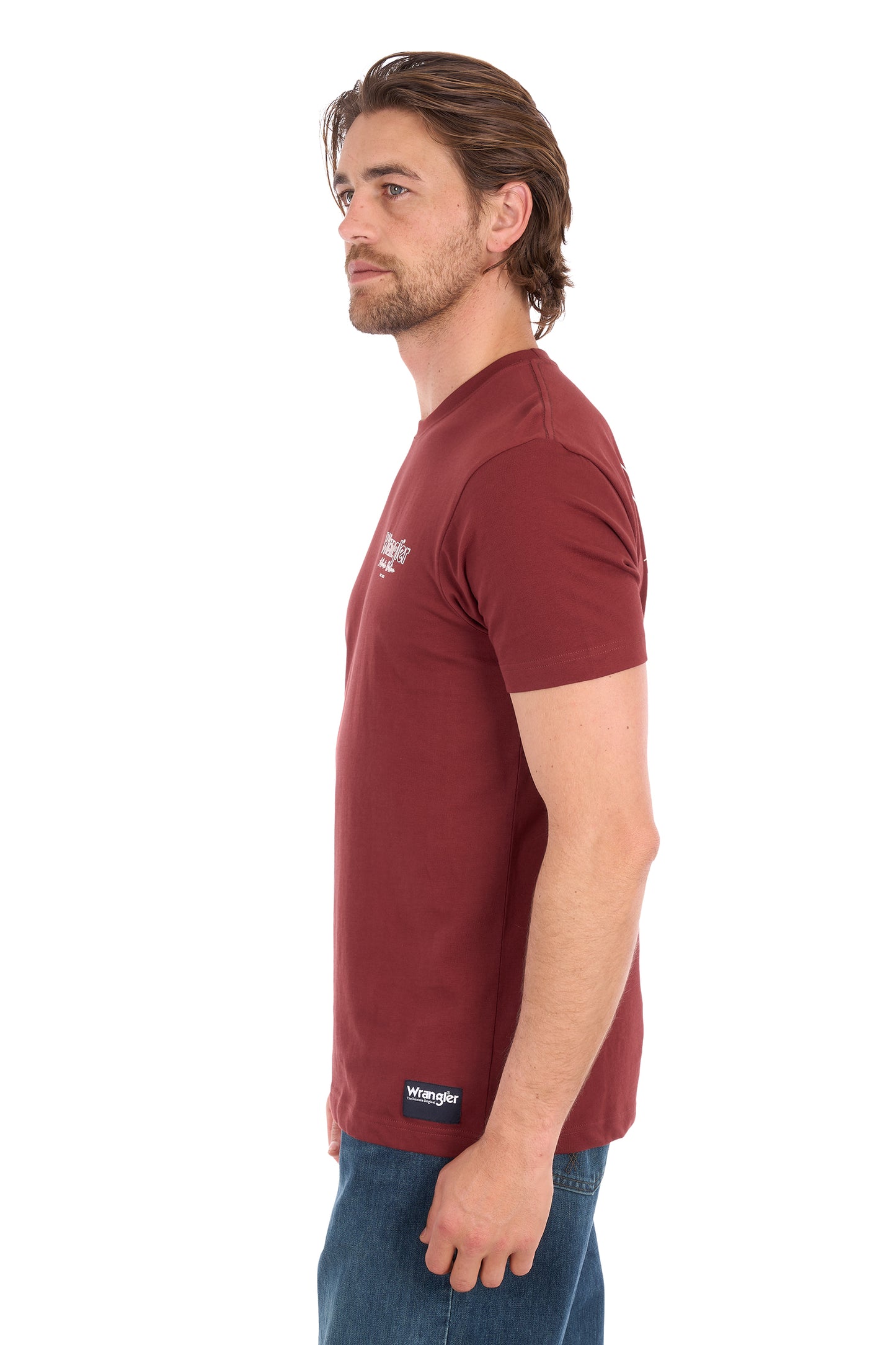 Wrangler Men's Richard Short Sleeve Tee - Cognac