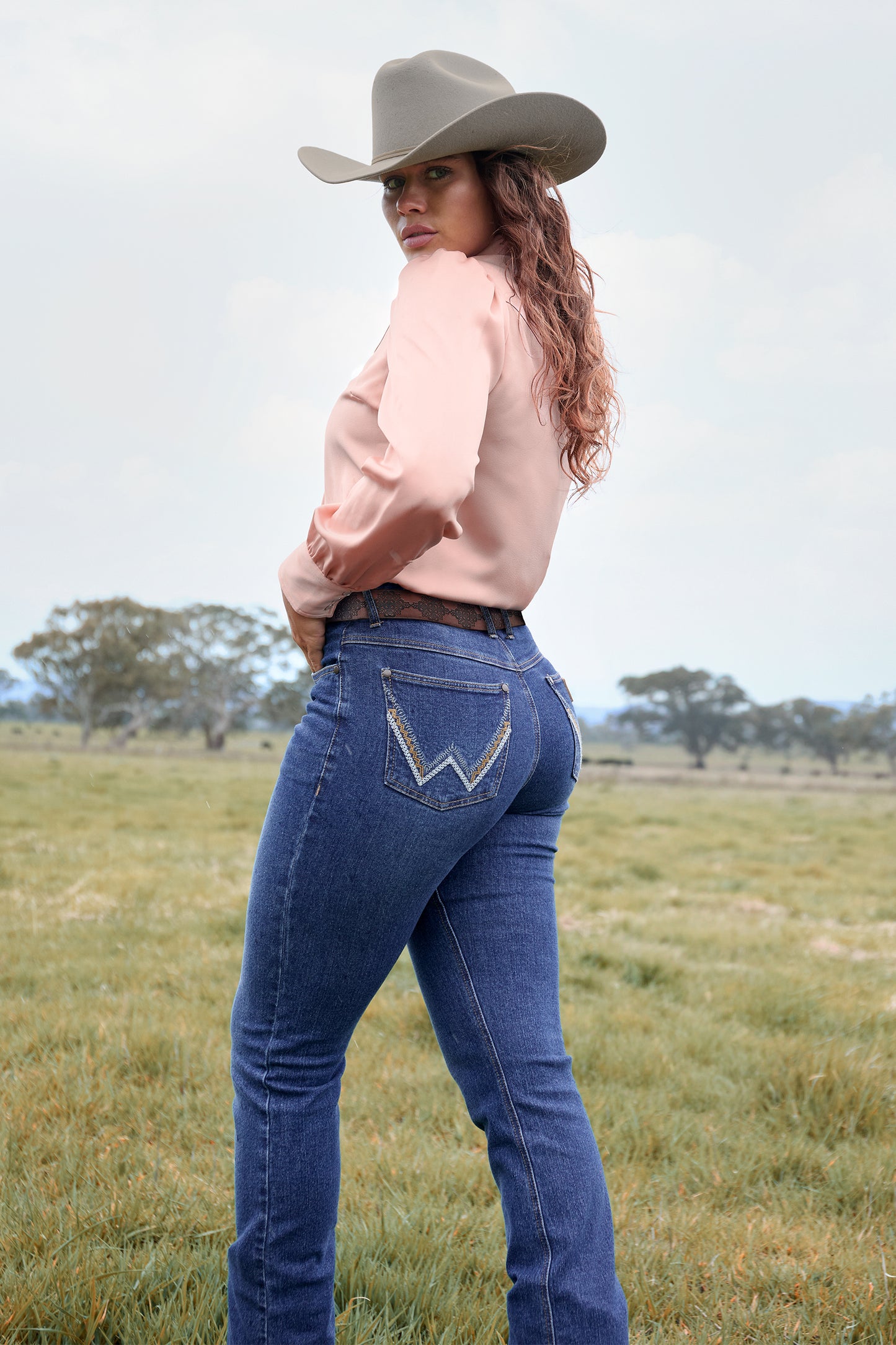Wrangler Women's Laura High Rise Boot Cut Jean - Wild Indigo
