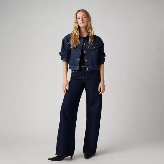 Levis Xl Baggy Straight Women's Jeans - Dark Wash
