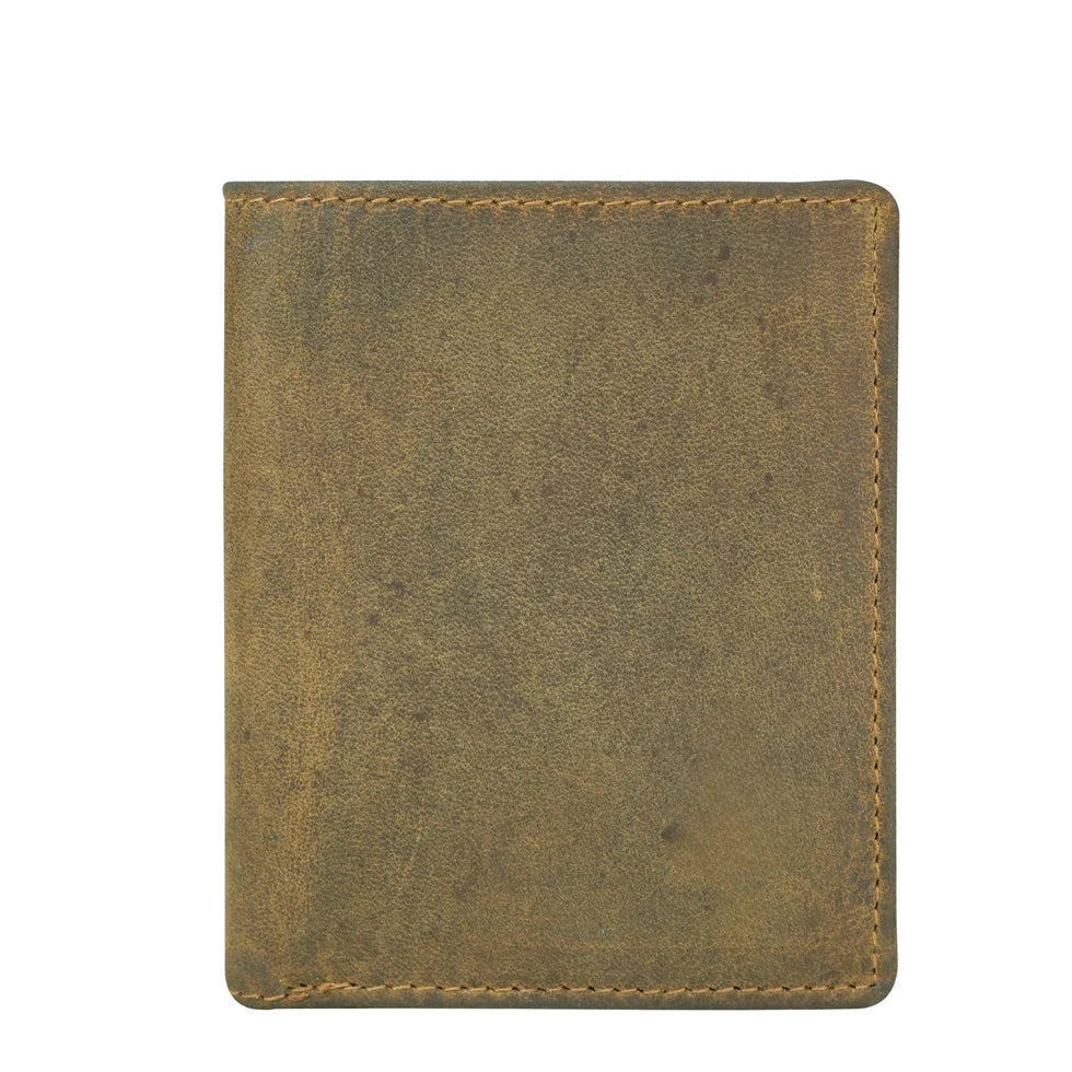 Cenzoni Leather Men's Wallet - Camel - ZGW8121CAM