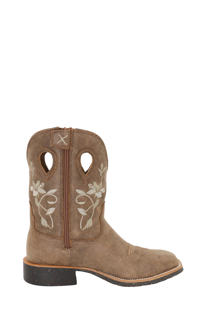 Twisted X Women's 9" Tech X Zip Boot - Bomber/Bomber