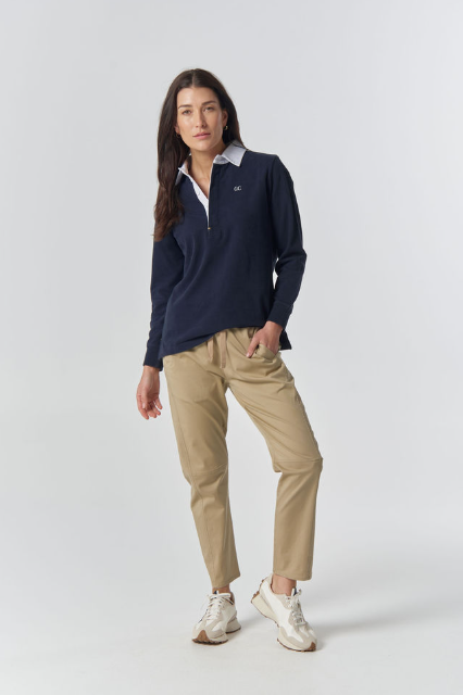 Goondiwindi Cotton The Traditional Cotton Rugby - Dark Navy