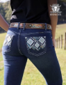 Pure Western Womens Rosalyn Belt - Brown