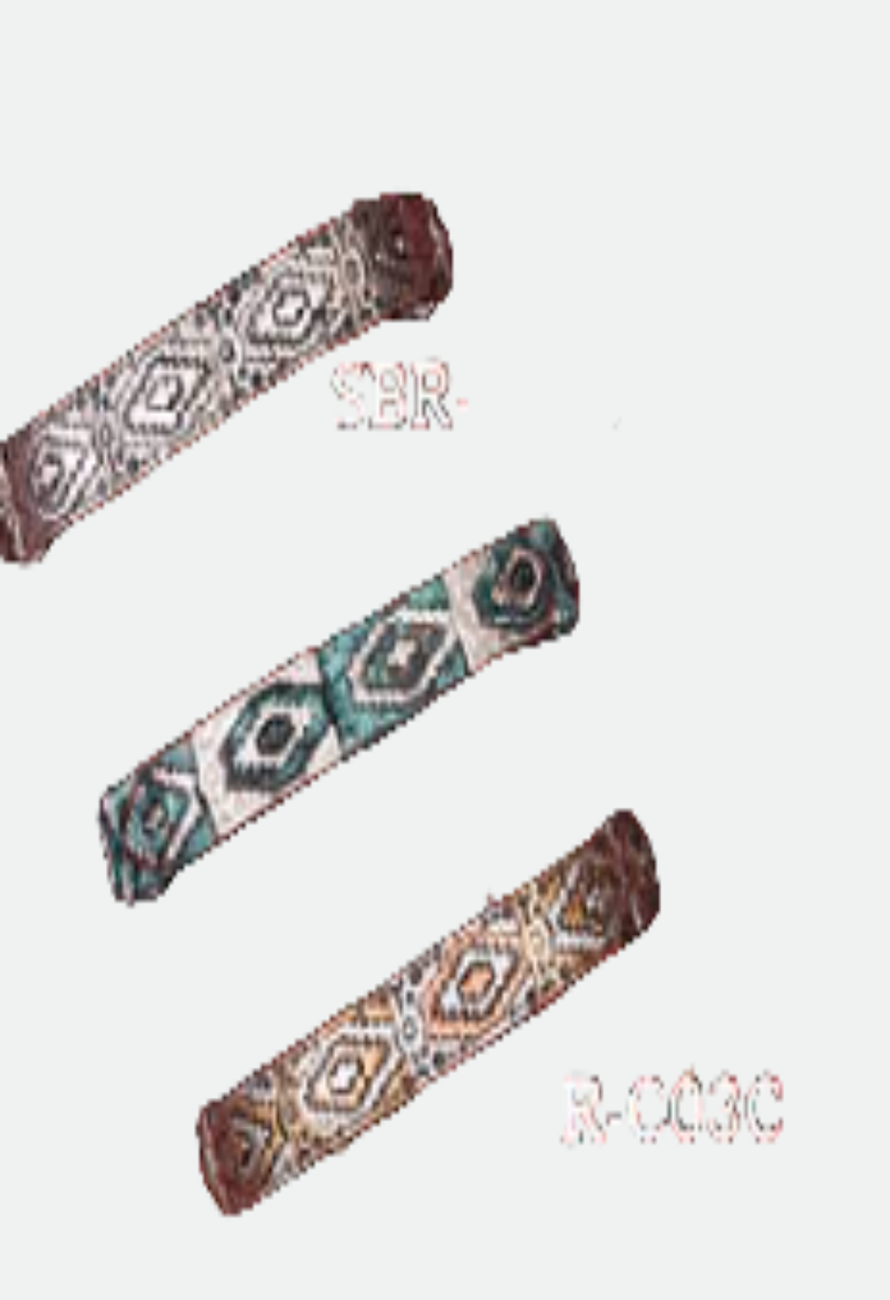 Austin Accent Bracelet Rectangular SW Silver Stretch (SBR-C03S)