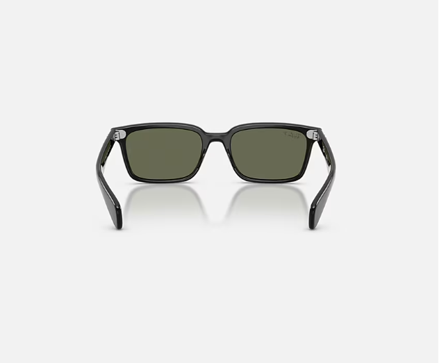 Ray-Ban Brunel – Black / Green Polarised