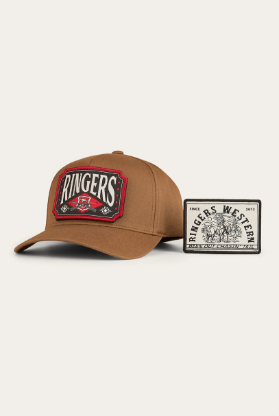 Ringers Western Switcheroo Baseball Cap - Clay