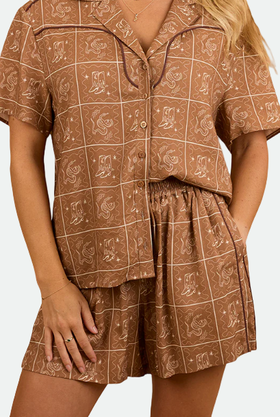 Ringers Western Cody Womens Short - Almond