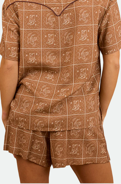 Ringers Western Cody Womens Short - Almond