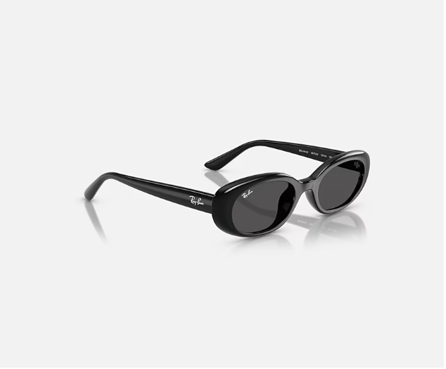 Ray-Ban Bio-Based Sunglasses White W/Dark Grey