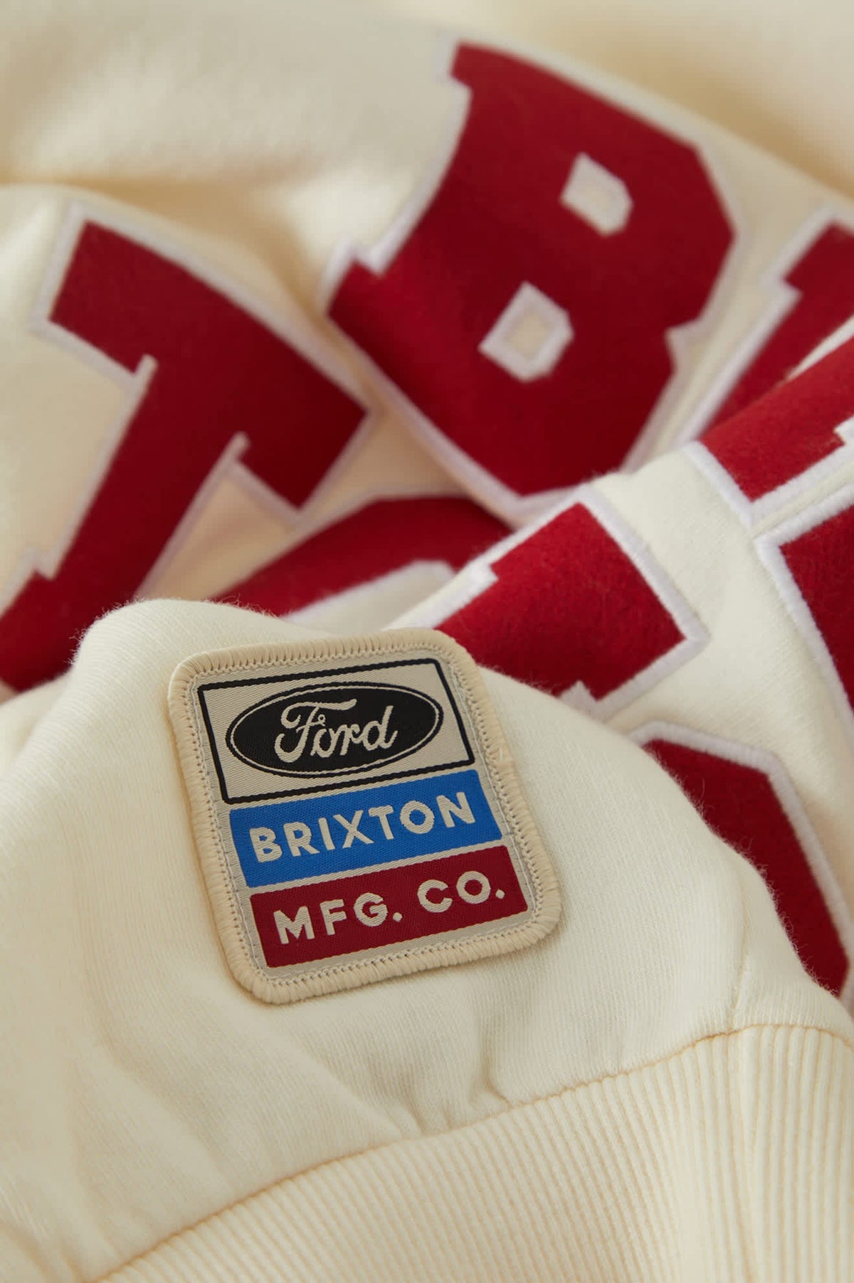 Brixton Men's Ford Built Tough Crew Fleece
