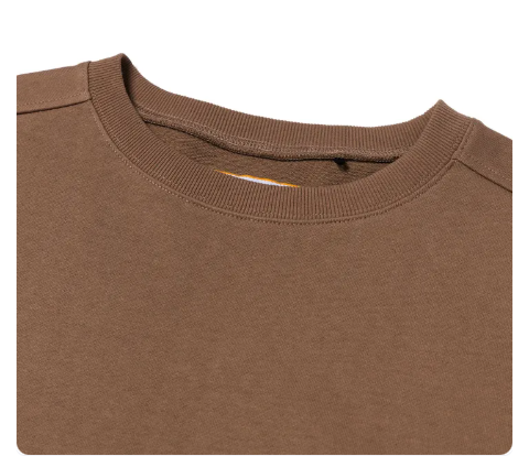 CAT Workwear Patch French Terry Crewneck Fossil